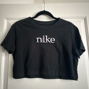 Nike Women's Classic Black Crop Top